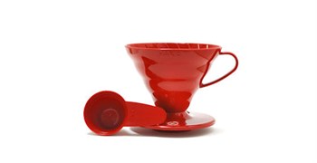 Hario V60 Red Ceramic Cone 02